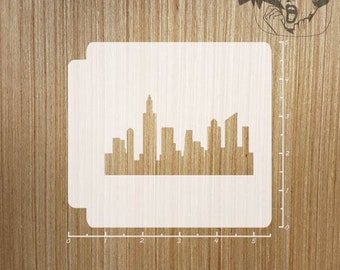 New York Skyline 783-B232 Stencil