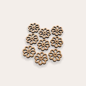 Flower 267-074 Cutout Shape (Set of 10)