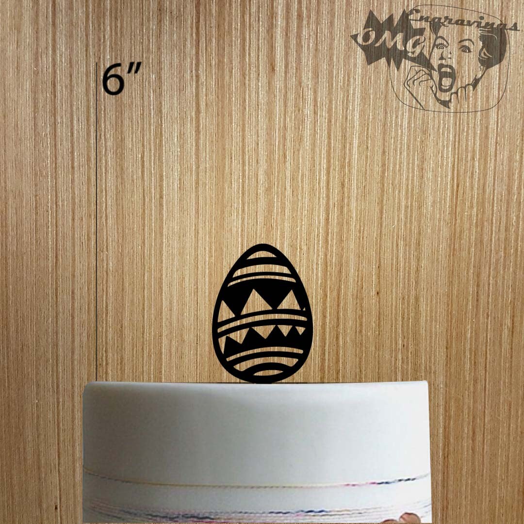 Easter Egg 225-356 Cake Topper