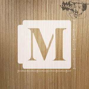 ローマ数字 - M 783-259 ステンシル