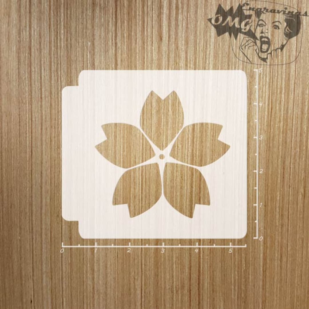 Cherry Blossom 783-772 Stencil - Etsy UK
