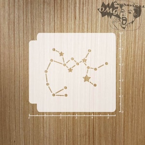 Sagittarius Constellation 783-A154 Stencil