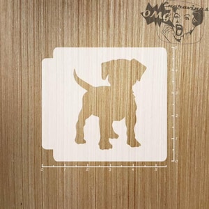 Dog 783-362 Stencil