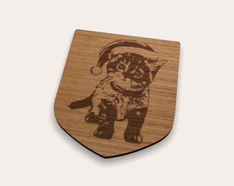 Santa Cat 262-535 Coaster (Set of 4)