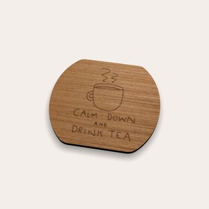 Calm Down And Drink Tea 262-570 Coaster (Set of 4)