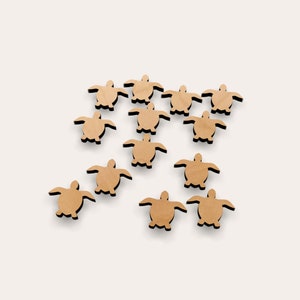 Sea Turtle 267-270 Wooden Cutout Shape (Set of 10)