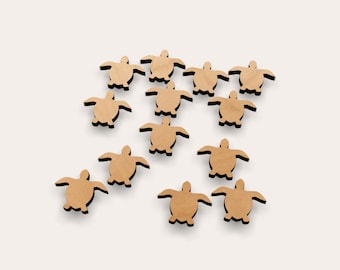Sea Turtle 267-270 Wooden Cutout Shape (Set of 10)