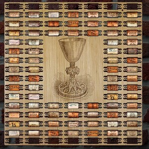 Wine Goblet 924-065 Wine Cork Holder
