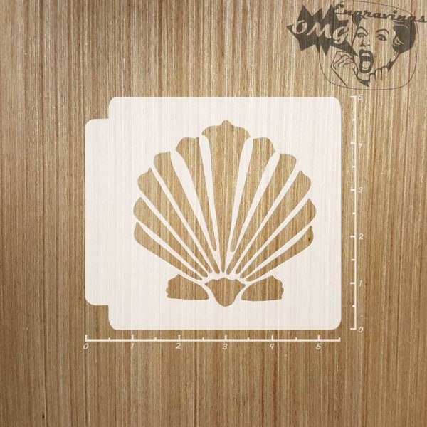 Seashell 783-B317 Stencil