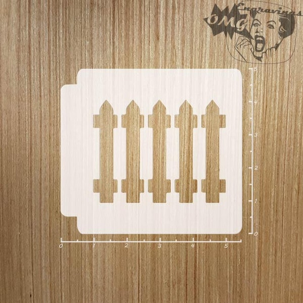 Fence Stencil Etsy