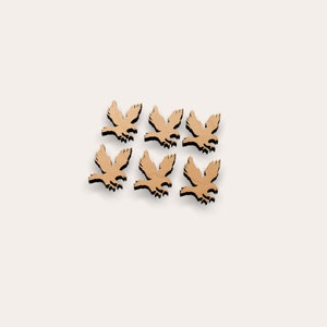 Bald Eagle Bird 267-031 Cutout Vorm (Set van 10)