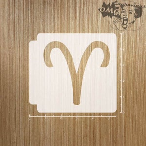 Aries Zodiac 783-A160 Stencil