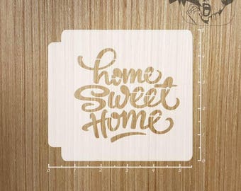 Home Sweet Home 783-069 Stencil