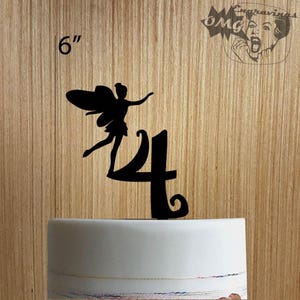 Custom Fairy Birthday Number 225-023 Cake Topper