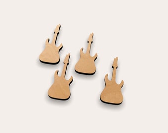 Guitar 267-072 Cutout Shape (Set of 10)