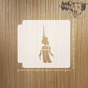 Barbarian Woman 783-916 Stencil