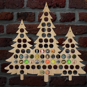 Pine Trees 224-346 Beer Cap Holder