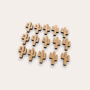 Cactus 267-060 sagoma in legno (set da 10)
