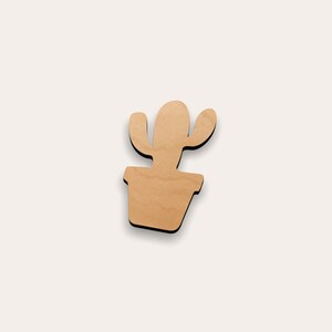 Cactus Potted Plant 267-139 Cutout Shape (Set of 10)