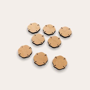 Fireman Badge 267-279 Cutout Shape (Set of 10)