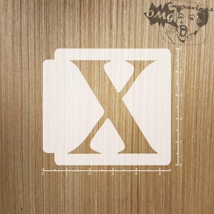 Roman Numeral - X 783-261 Stencil