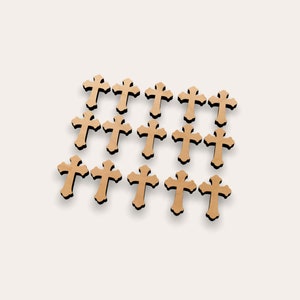 Cross 267-189 Wooden Cutout Shape (Set of 10)