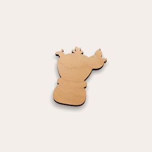 Cactus Potted Plant 267-144 Cutout Shape (Set of 10)