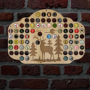 Deer Forest 224-361 Beer Cap Holder