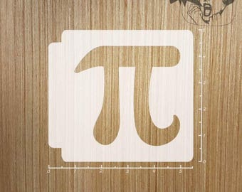 Símbolo Pi 783-627 Plantilla