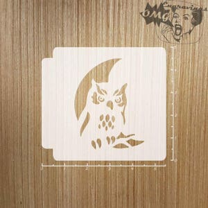 Owl 783-734 Stencil