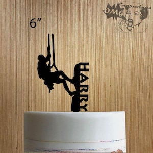 Custom Rock Climbing 225-094 Cake Topper