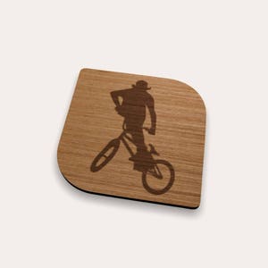 Bike Rider Coaster 262-193 (Set of 4)