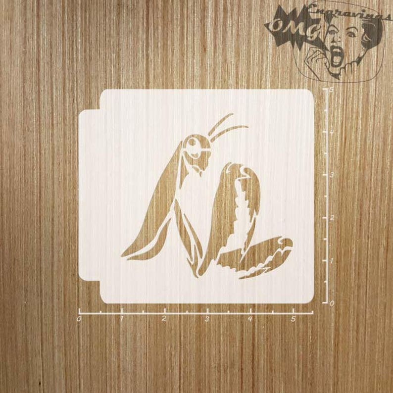 Praying Mantis 783-722 Stencil - Etsy