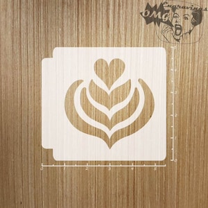 Latte Art 783-773 Stencil