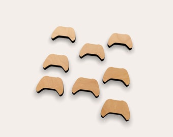 Video Game Controller 267-275 Cutout Shape (Set of 10)