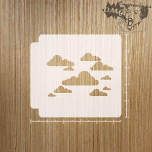 Clouds 783-059 Stencil