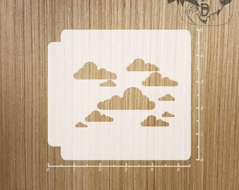 Clouds 783-059 Stencil