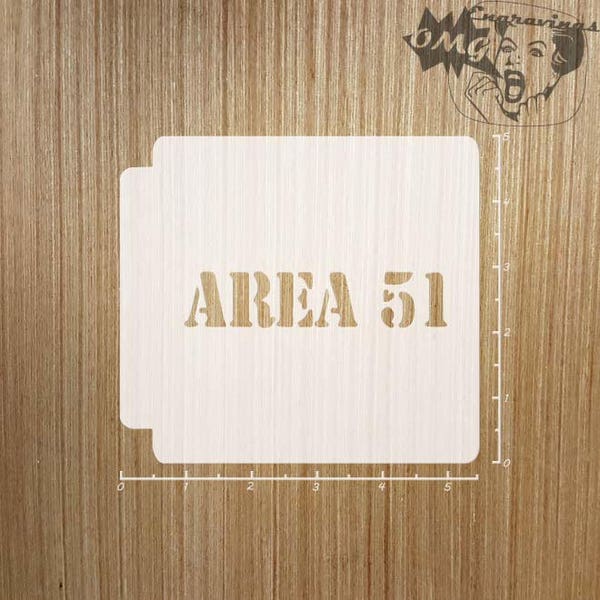 Area 51 783-610 Stencil