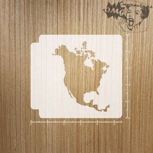 North America 783-851 Stencil