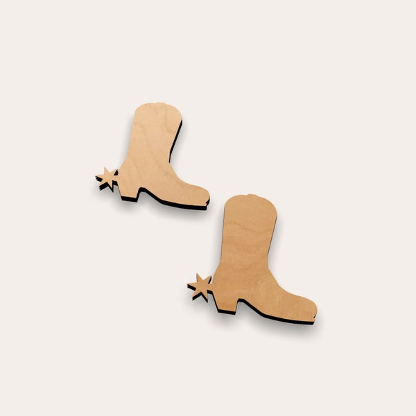 Cowboy Boot 267-148 Cutout Shape (Set of 10)