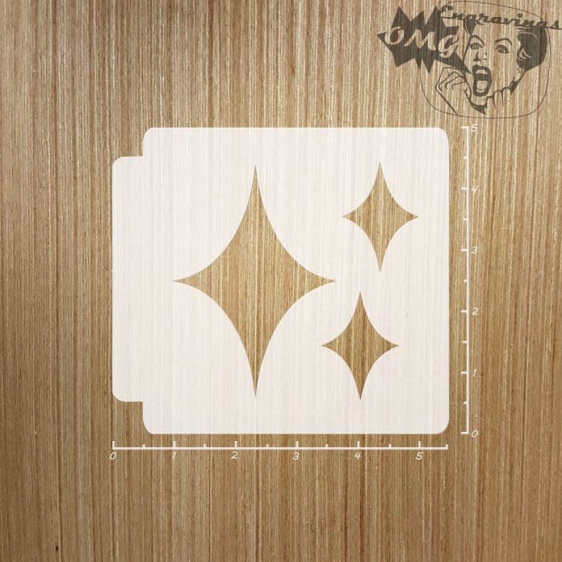 Emoji Sparkle 783-755 Stencil