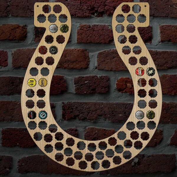 Horseshoe Beer Holder Etsy