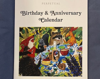 Perpetual Calendar/Birthday Calendar