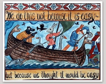 Sticker: We Thought It Would Be Easy