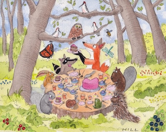 Notecard:  Sharing the Cake