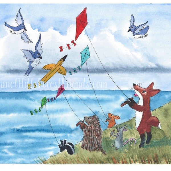 Notecard: Kite-Flying Weather