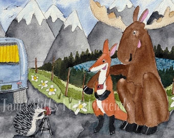 Notecard: Road Trip!