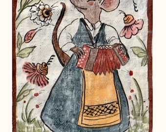 Notecard: Button Box Mouse