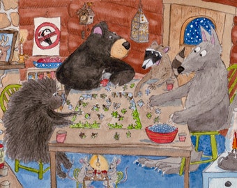 Notecard: The Jigsaw Puzzle