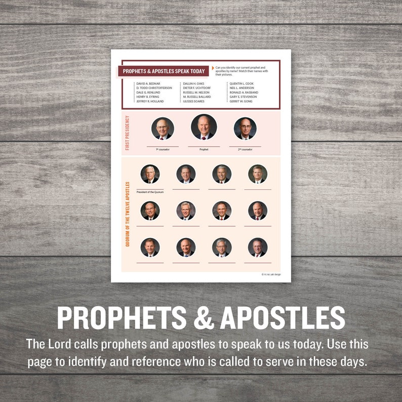 LDS General Conference Packet - Etsy
